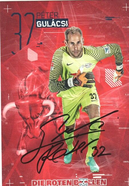 Autogramm Fussball | RB Leipzig | 2016 | Peter GULACSI