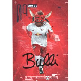 Autogramm Fussball | RB Leipzig | 2016 | BULLI (Maskottchen)