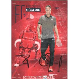 Autogramm Fussball | RB Leipzig | 2016 | Frederik GÖSSLING