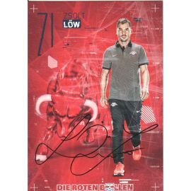 Autogramm Fussball | RB Leipzig | 2016 | Zsolt LÖW