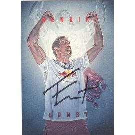 Autogramm Fussball | RB Leipzig | 2014 | Henrik ERNST
