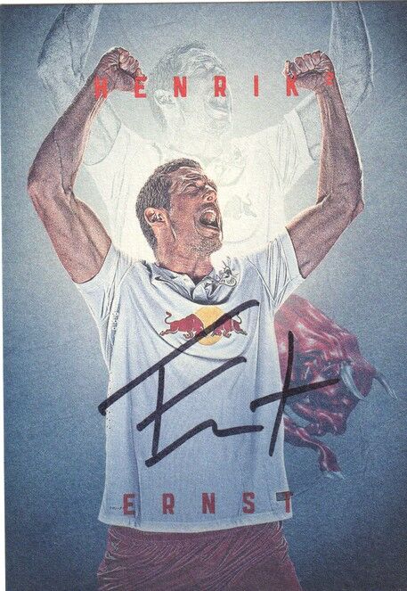 Autogramm Fussball | RB Leipzig | 2014 | Henrik ERNST