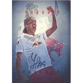 Autogramm Fussball | RB Leipzig | 2014 | Yussuf POULSEN