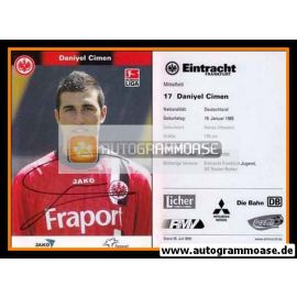 Autogramm Fussball | Eintracht Frankfurt | 2005 | Daniyel CIMEN