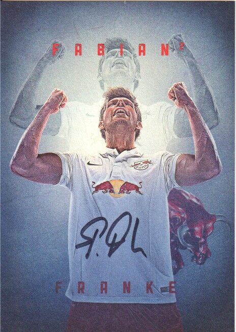 Autogramm Fussball | RB Leipzig | 2014 | Fabian FRANKE