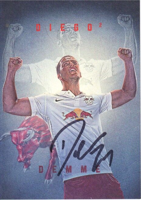 Autogramm Fussball | RB Leipzig | 2014 | Diego DEMME