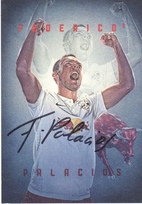 Autogramm Fussball | RB Leipzig | 2014 | Federico PALACIOS