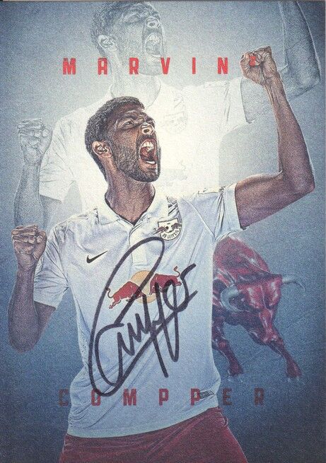 Autogramm Fussball | RB Leipzig | 2014 | Marvin COMPPER