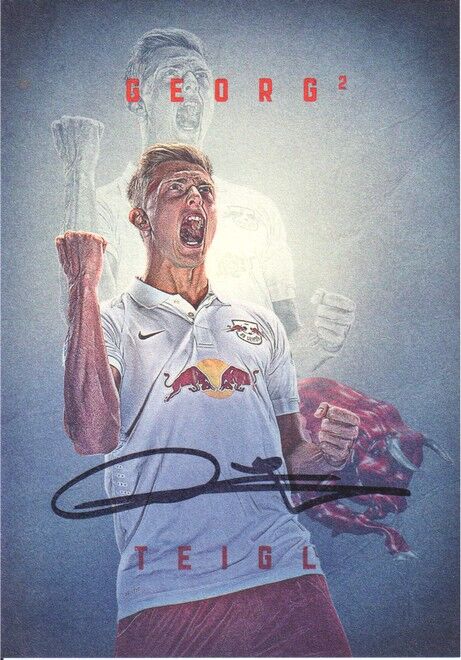 Autogramm Fussball | RB Leipzig | 2014 | Georg TEIGL