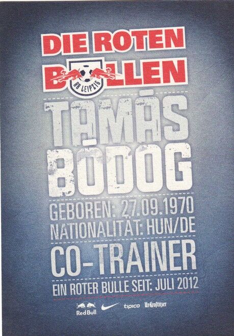 Autogramm Fussball | RB Leipzig | 2014 | Tamas BODOG