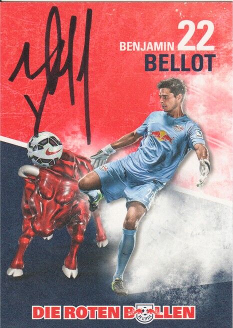Autogramm Fussball | RB Leipzig | 2015 | Benjamin BELLOT