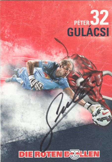 Autogramm Fussball | RB Leipzig | 2015 | Peter GULACSI