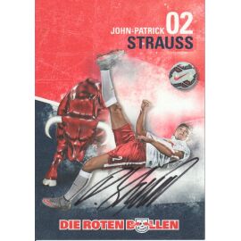 Autogramm Fussball | RB Leipzig | 2015 | John-Patrick STRAUSS