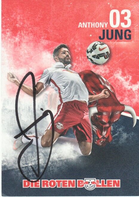 Autogramm Fussball | RB Leipzig | 2015 | Anthony JUNG