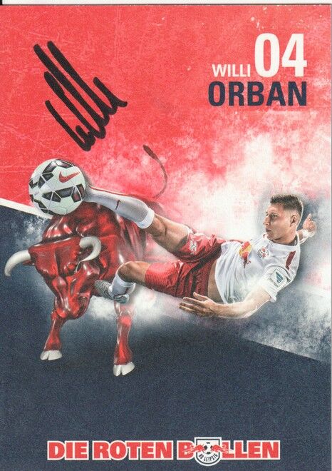 Autogramm Fussball | RB Leipzig | 2015 | Willi ORBAN