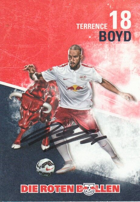 Autogramm Fussball | RB Leipzig | 2015 | Terrence BOYD