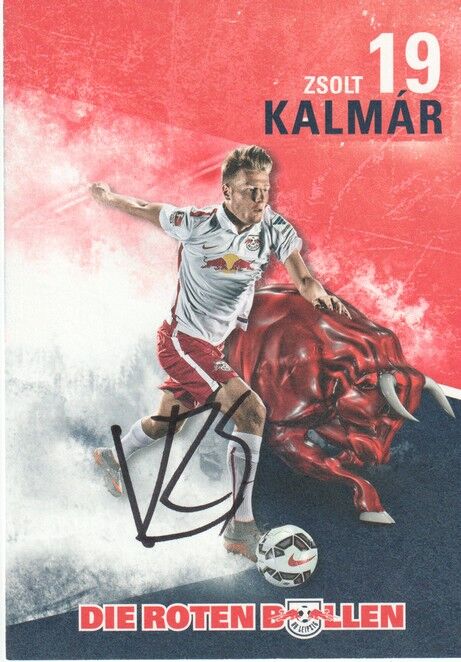 Autogramm Fussball | RB Leipzig | 2015 | Zsolt KALMAR