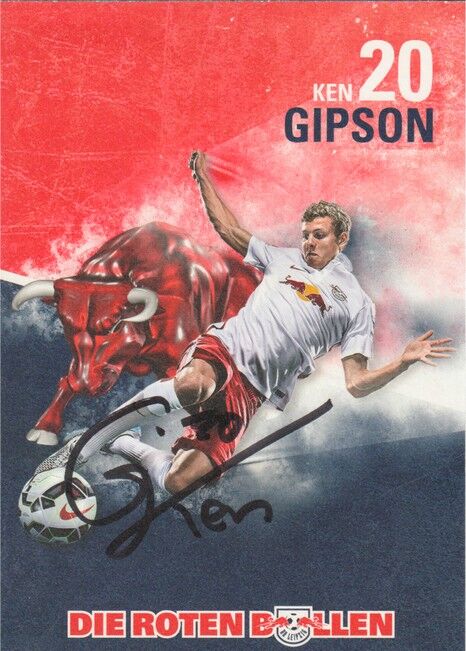 Autogramm Fussball | RB Leipzig | 2015 | Ken GIPSON