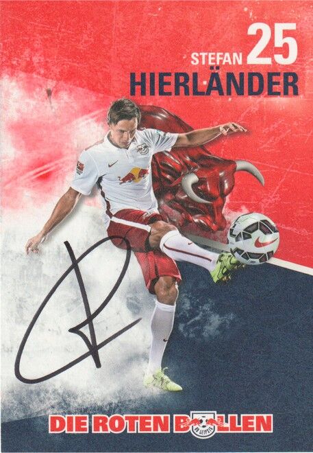 Autogramm Fussball | RB Leipzig | 2015 | Stefan HIERLÄNDER