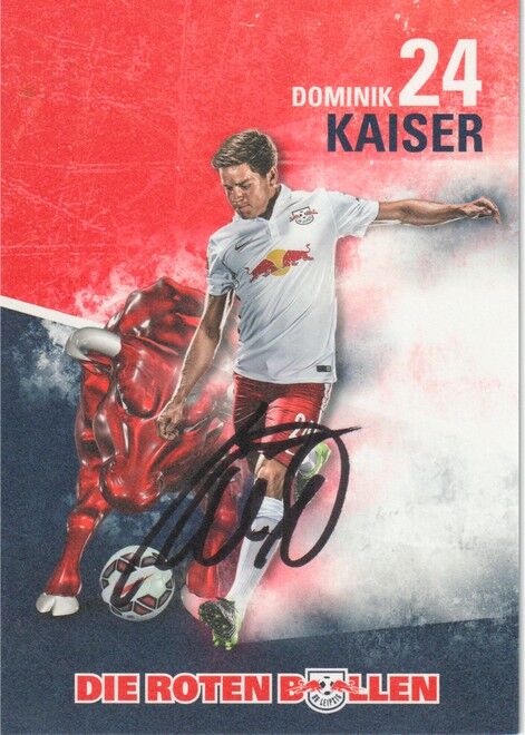 Autogramm Fussball | RB Leipzig | 2015 | Dominik KAISER