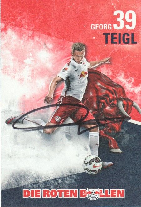 Autogramm Fussball | RB Leipzig | 2015 | Georg TEIGL