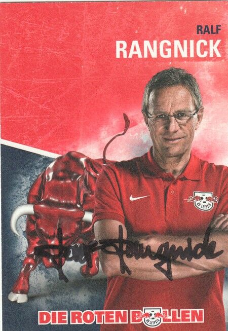 Autogramm Fussball | RB Leipzig | 2015 | Ralf RANGNICK
