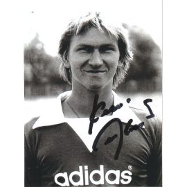 Autogramm Fussball | FC Bayern München | 1980er Foto | Klaus AUGENTHALER (Portrait SW)