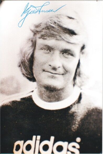 Autogramm Fussball | FC Bayern München | 1970er Foto | Kjell SENECA (Portrait SW)