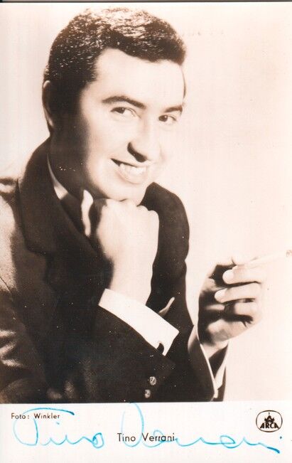 Autogramm Schauspieler | Tino VERRANI | 1950er (Portrait SW ARCA) Winkler