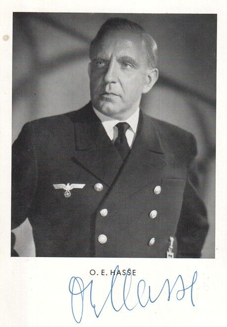 Autogramm Film | O. E. HASSE | 1954 "Canaris" (Portrait SW Europa)
