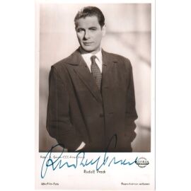 Autogramm Film | Rudolf PRACK | 1954 "Roman Eines Frauenarztes" (Portrait SW UfA FK1233)