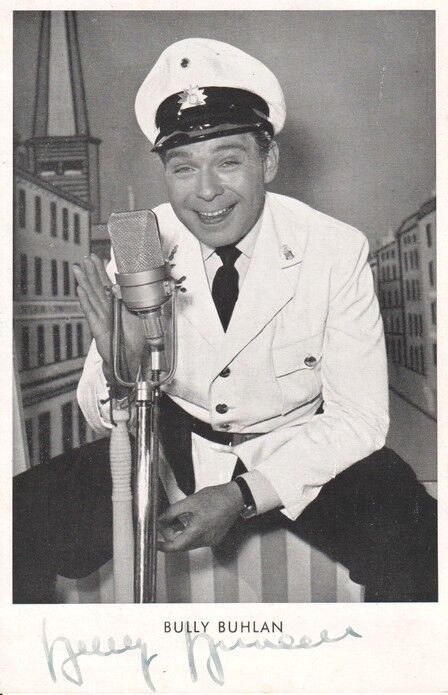 Autogramm Film | Bully BUHLAN | 1955 "Wie Werde Ich Filmstar" (Portrait SW Europa)
