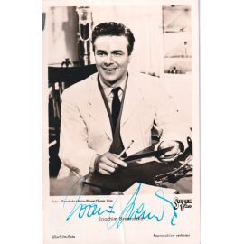 Autogramm Film | Joachim BRENNECKE | 1954 "Sanatorium Verrückt" (Portrait SW UfA FK785)