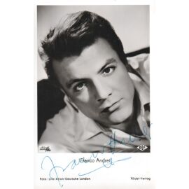 Autogramm Film | Franco ANDREI | 1954 "Tanz In Der Sonne" (Portrait SW Rüdel 965)