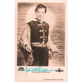 Autogramm Film | Gerhard RIEDMANN | 1954 "Zigeunerbaron" (Portrait SW Herzog)