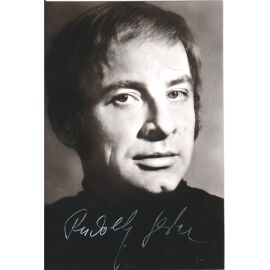 Autogramm Schauspieler | Rudolf GESKE | 2000er (Portrait SW)
