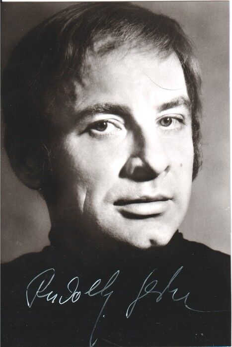 Autogramm Schauspieler | Rudolf GESKE | 2000er (Portrait SW)