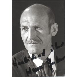 Autogramm Schauspieler | Hans GRUBER | 1990er Foto (Portrait SW)