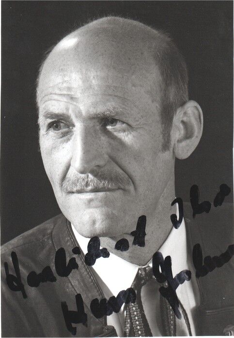 Autogramm Schauspieler | Hans GRUBER | 1990er Foto (Portrait SW)