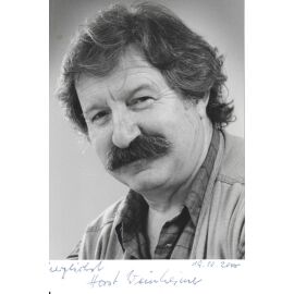Autogramm Schauspieler | Horst WEINHEIMER | 1990er Foto (Portrait SW)