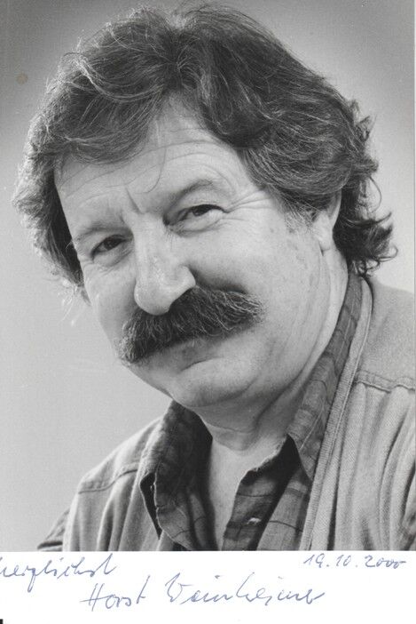 Autogramm Schauspieler | Horst WEINHEIMER | 1990er Foto (Portrait SW)