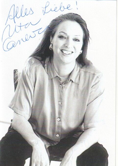 Autogramm Schauspieler | Uta CANEVA | 2000er (Portrait SW)