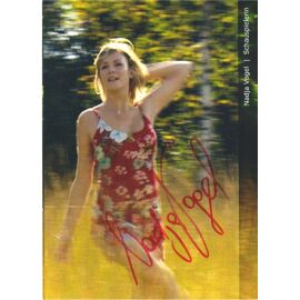 Autogramm Schauspieler | Nadja VOGEL | 2000er (Portrait Color)