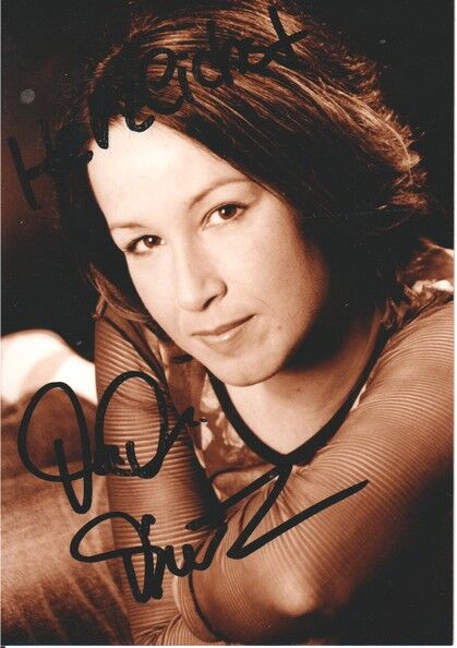 Autogramm Schauspieler | Karin BIECK | 2000er Foto (Portrait SW)