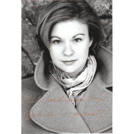 Autogramm Schauspieler | Beatrice KAPS-ZURMAHR | 2000er Foto (Portrait SW)