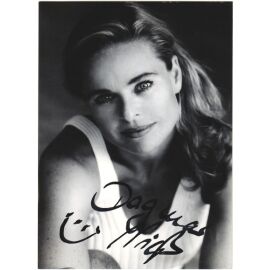 Autogramm Schauspieler | Dagmar NIESS | 2000er Foto (Portrait SW)