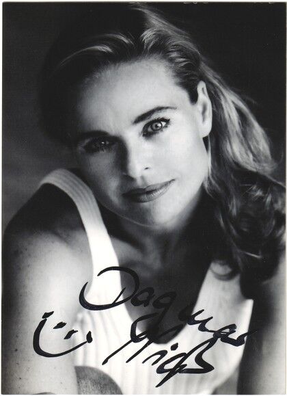 Autogramm Schauspieler | Dagmar NIESS | 2000er Foto (Portrait SW)