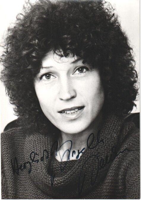 Autogramm Schauspieler | Sonja DEUTSCH | 1970er (Portrait SW)