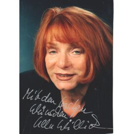 Autogramm Schauspieler | Ulla WILLICK | 2000er Foto (Portrait Color) Botzenhardt