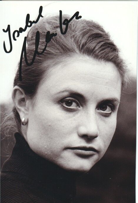 Autogramm Schauspieler | Isabel MAUTES | 2000er Foto (Portrait SW)